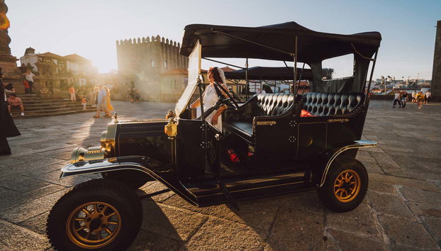Visite privée en voiture de collection dans Porto - Photo 4, Arrêt de la visite