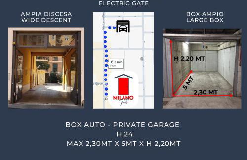 M4 - Private Garage - Linate Airport - Self CheckIn - Suite Lomellina - MilanoFlats - Foto 28