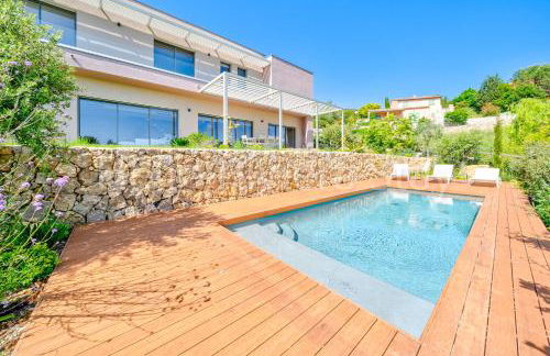 Villa Bel Air neuve, piscine, vue mer - Foto 34