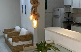 Apartamento com varanda Gourmet na praia da enseada - Foto 4