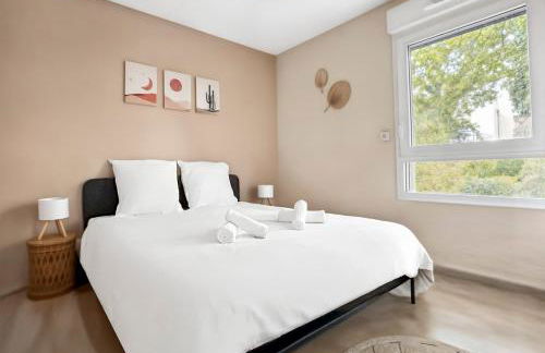 Parking privé, Terrasse & Jardin, Cosy & Moderne - Foto 15