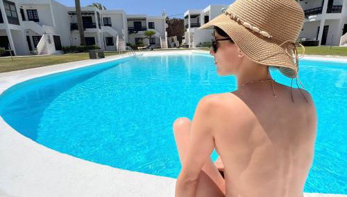 Charco del Palo apartments en complejo nudista FKK nudist resort Castillo de Papagayo - Foto 5