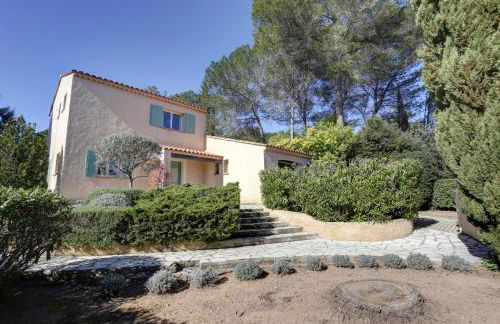 villa 8 pers, climatisée, piscine chauffée, un havre de paix sous les pins parasols - Foto 28