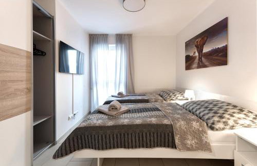 Modern Wohnen I Smart TV I Terrasse I 2x Parkplatz I 2 Schlafzimmer I 6 Schlafplätze - Foto 7