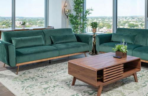 Central Square 3BR Condo with Downtown View Gym and Parking - Foto 31