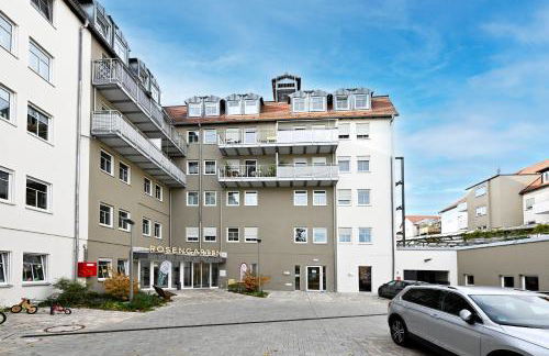 Rosengarten Apartments Fürth, Moderne Serviced Apartments in Citylage, ganze Ferienwohnung 50 m2, nahe Nürnberg, Metro, Sauna, Frühstück & Parkplatz - Foto 10