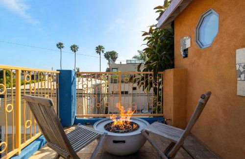Artsy Venice Beach Canals Studio w/Rooftop & Sauna - Foto 8