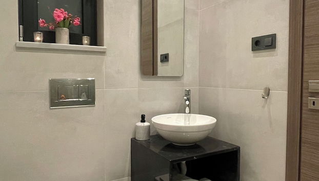 Garden Suite, Beautiful Seaview & Close to Beach - Foto 5, Baño