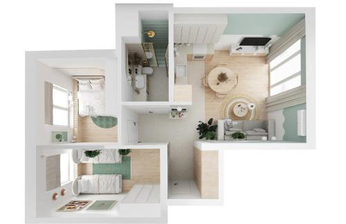 N736 Sopot Suite - 55m2 apartament premium z 2025 roku - Foto 12