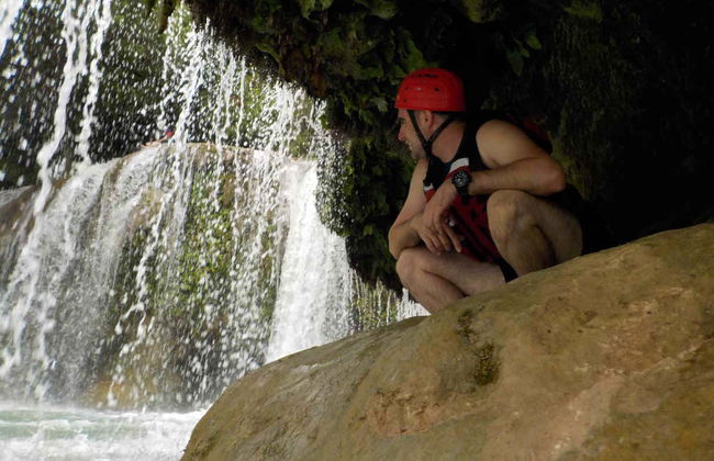 Rappel and Waterfall Jumping in the Huasteca Cascades - Photo 4