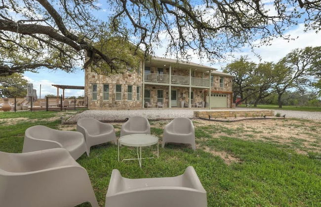Grasslands Pool Hot Tub Hill Country Views - Foto 48