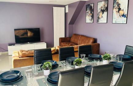 100m2 2 chambres 8 personnes - Grand parking et terrasse privée - Proche CDG-Parc expositions-Paris-Astérix-Disney - Foto 18