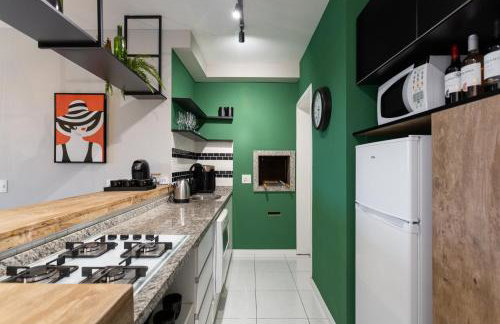 Apto 1802 com Piscina e Academia 2 Quartos Ar Condicionado no Centro Cívico com Garagem - Foto 14