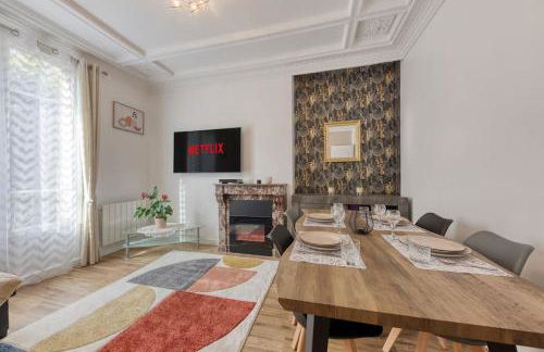 Centre de Paris à 10min, gare à 2 min à pieds, Parking privé gratuit - Foto 9