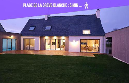 Villa La Grève Blanche avec piscine intérieure - Foto 51