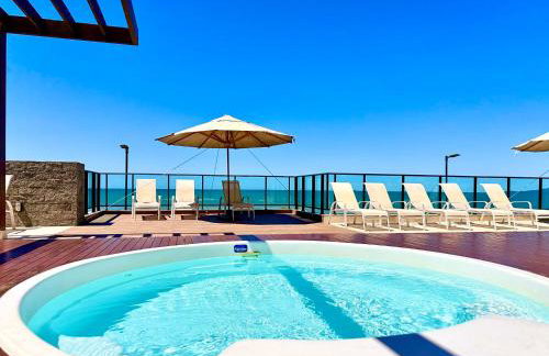 Apto em Condominio Frente Mar com Piscinas Spa Sala de Jogos Quadra de Futebol e Espaco Kids Ideal para Familias - Photo 42