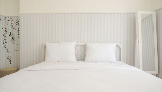 2BR with Comfortable Design at Podomoro Golf View Apartment - Foto 4, Habitación