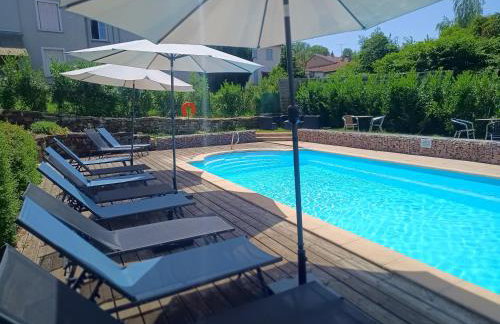 A l'Ombre du Lilas II - terrasse - Possibilité spa privatif sur place - Foto 5