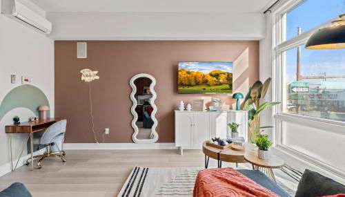 Modern 1BR Apartment Downtown Philly Near MET - Foto 2