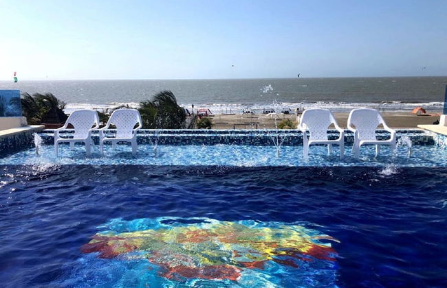 6mb-1 Mansion In Cartagena On The Beach With Air Conditioning And Wifi - Foto 21