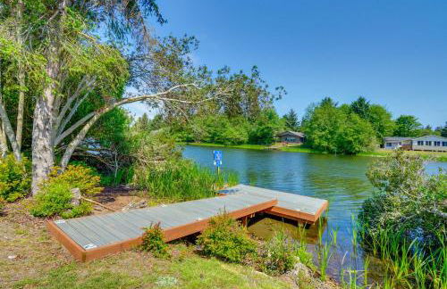 Dock, Water Views Dog-Friendly Ocean Shores Home! - Foto 23