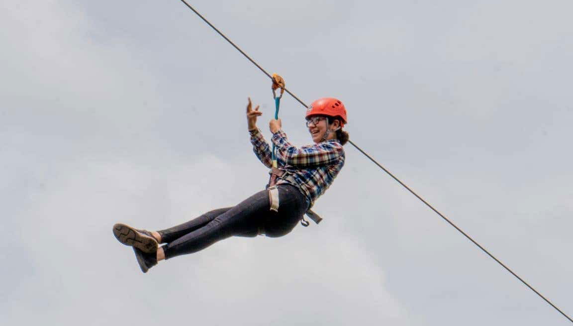 Ziplining sui campi di agave