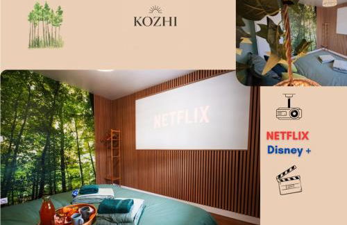 Suite Kozhi - Balnéo privative, Billard, Vidéoprojecteur - Bretagne Sud - Foto 12