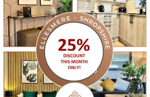 Sleeps 2 -Central Ellesmere -Parking - PetFriendly - Foto 7