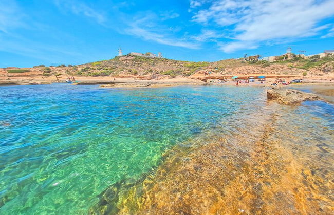 Excursão pela costa de bicicleta elétrica em Alicante com lago de peixes Román e mergulho com snorkel - Foto 9