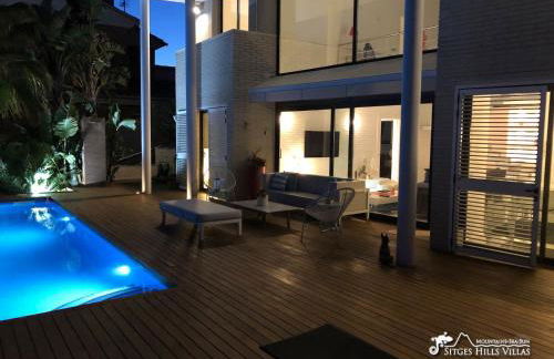 Super Villa Oasis Fab Sea and Sitges View with Private Pool and Air Conditioning - Foto 45