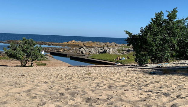 10 Person Holiday Home in Svaneke - Foto 4, Piscina