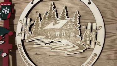 Chalet l'Epicéa T3 en forêt avec Terrasse & Jardin à 5 min à pied des pistes P2 et commerces - Foto 2