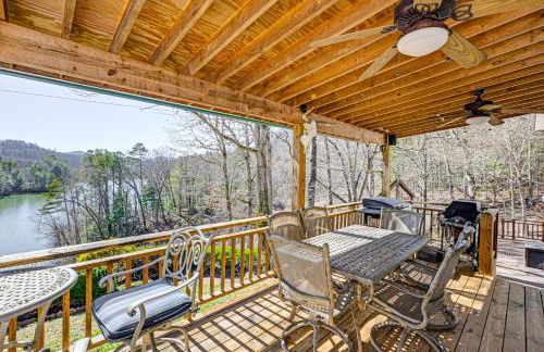 Lakefront Cabin Retreat with Dock in Robbinsville! - Foto 26
