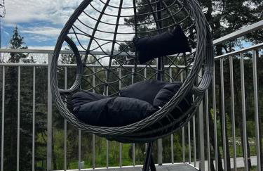 Family & Business Sauna Apartments No1 Leśny nad Zalewem Cedzyna Unikat - 3 Bedroom with Private Sauna, Bath with Hydromassage, Terrace, Garage, Catering Options - Foto 41