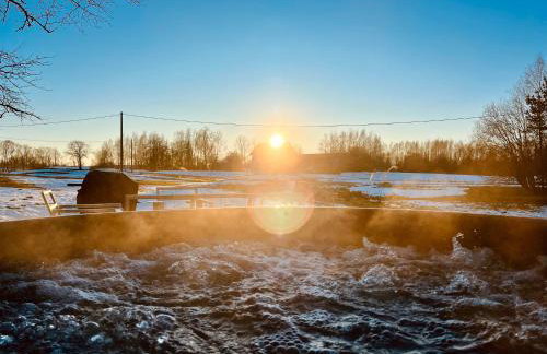 Vilanovka - domki z prywatną balią przy stawie i lesie - Foto 70