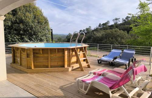 Rez de Villa au calme piscine chauffée, terrain pétanque - Photo 2