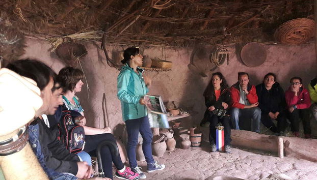 Durante la visita guidata