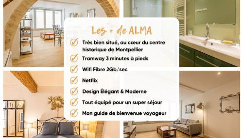 ALMA F2 hypercentre 1min cathédrale saint Pierre 3 min Tram Charme ancien & confort moderne Netflix - Foto 2