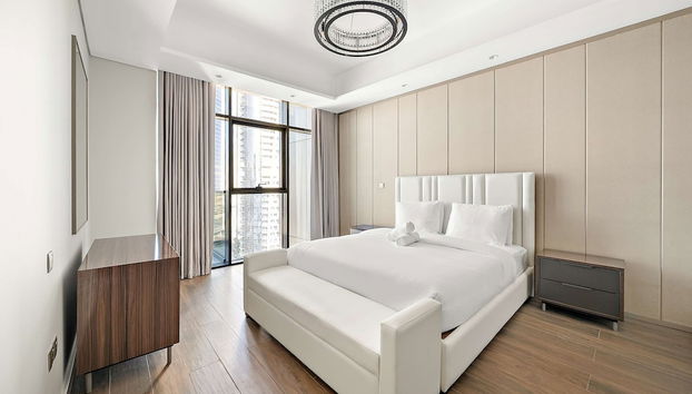 Modern 1BR With Stunning Views in Business Bay - Foto 5, Habitación