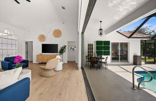 Tranquil Beachy Boho Pool home, 5mi beach, 4 Bedroom 3 Bath - Foto 12