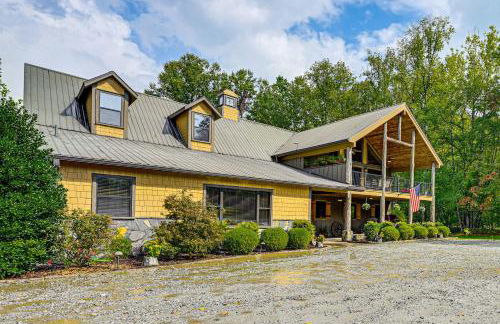 28 Acres Home with Barn and Fire Pit Near Franklin! - Foto 35