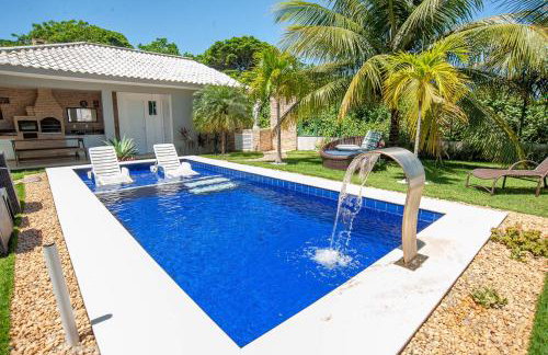 Casa com Piscina, Quadra de Areia e Churrasqueira - Foto 37