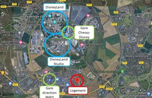 Studio Terrasse Disney Paris - Foto 15