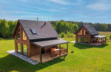 Rumiane Chatki - Domki z Jacuzzi i Basenem - Foto 1