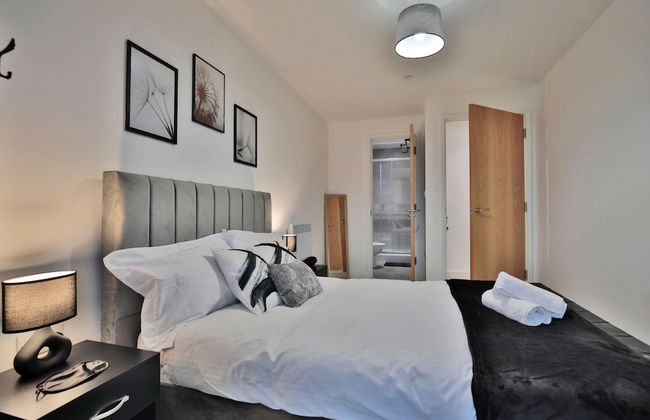 Manchester - 2-bed Apartment - Sleeps 4 - Wifi - Foto 5