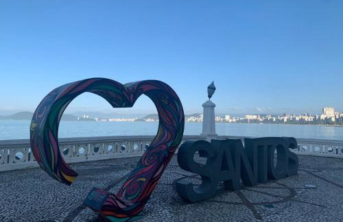 Apto22-Lindo -3 quartos- em Santos-SP com ar condicionado - Foto 50