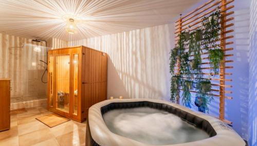 Sauna et Spa, piscine chauffée, Gîte le Carrousel - Foto 4