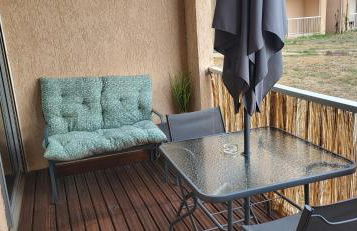 Appartement les hauts de balaruc L' escapade T2 rénové parking climatisation et piscine - Foto 24