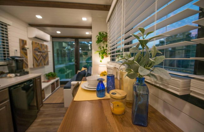 Yellow Blue Elegant Container Tiny House - Foto 23