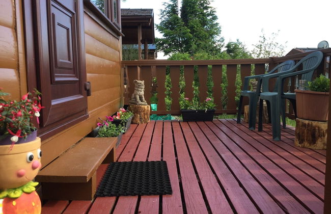 Log Cabin - Free Parking, Garden & pet Friendly - Photo 13